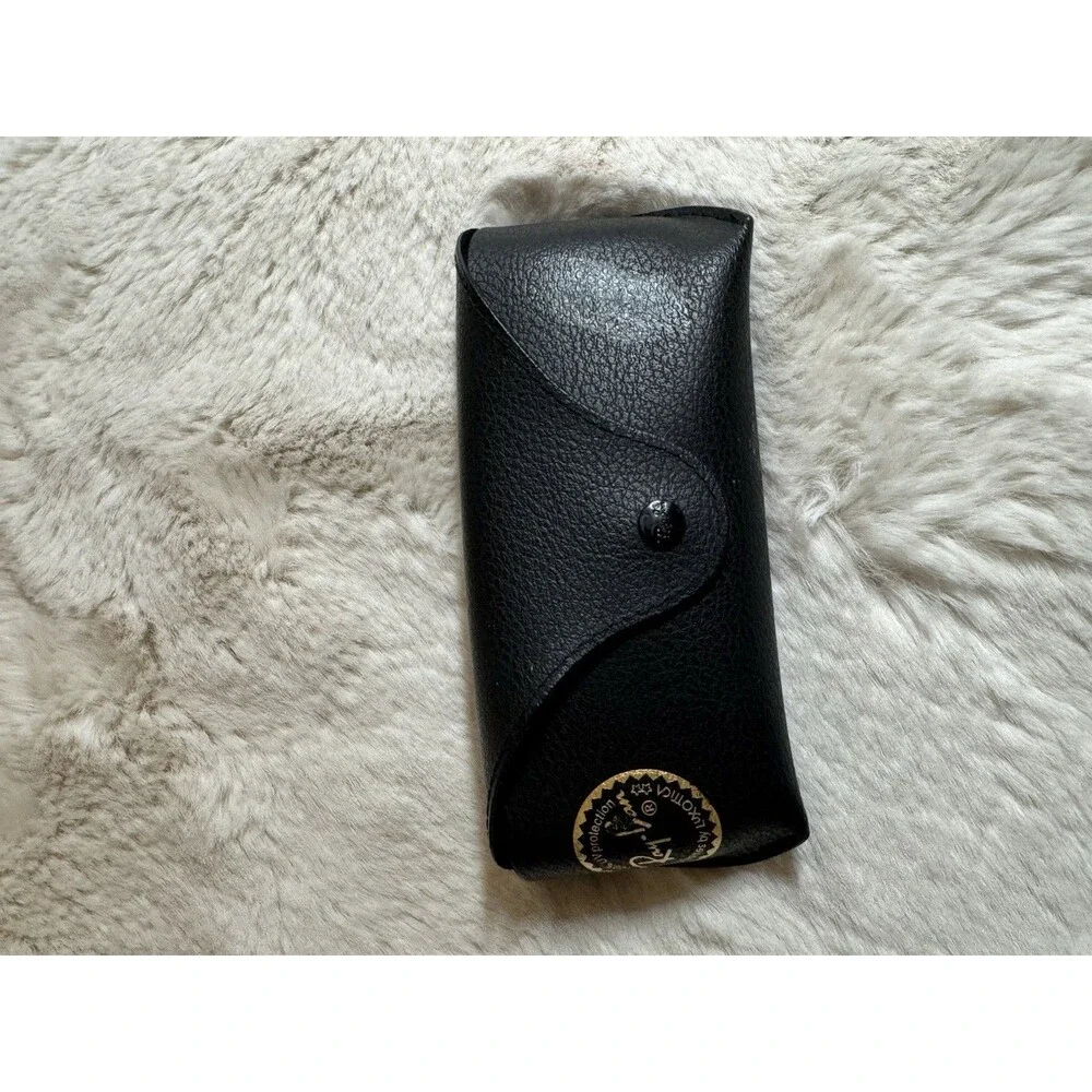 Ray-Ban RB3016 Clubmaster Is 03qSunglasses Black Gold W0365 Excellent